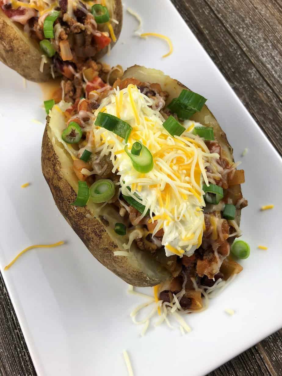 Gluten Free Chili Baked Potato Gluten Free by Jan