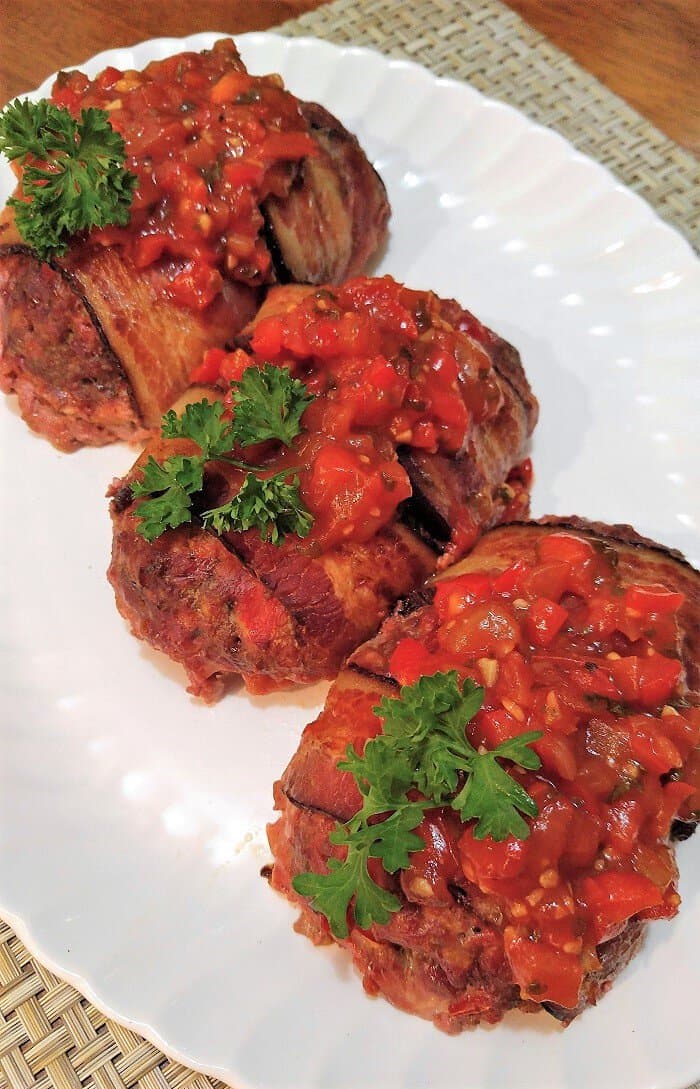 Gluten Free Meatloaf with Bacon Gluten Free by Jan