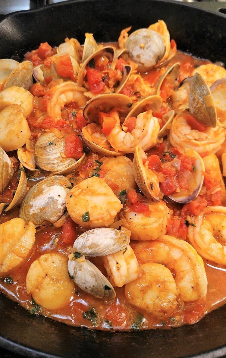 Gluten Free Seafood Arrabbiata Gluten Free by Jan